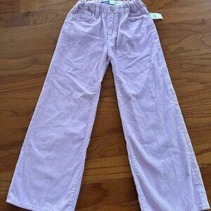 Girls size 12 wide leg corduroy pants